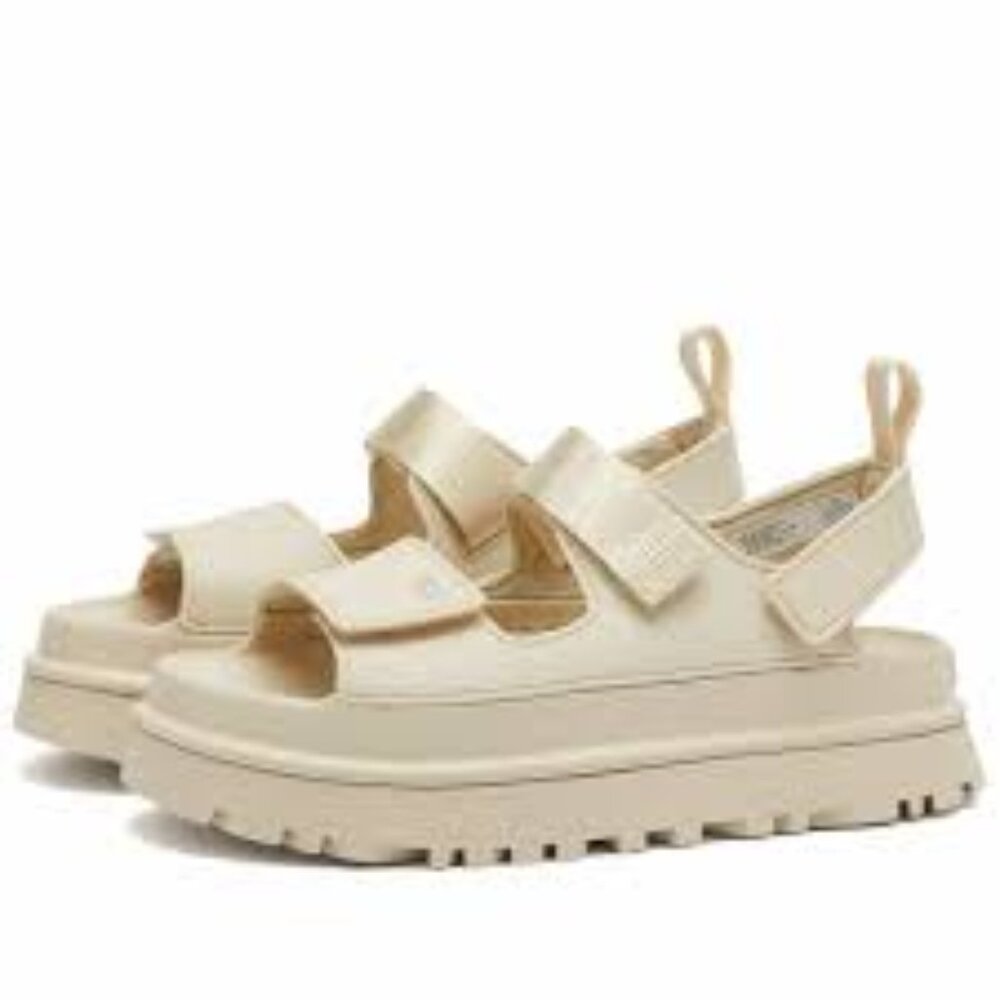 NWT UGG big kid's golden glow sandals